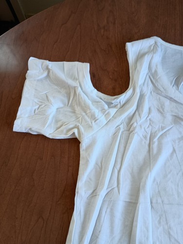 Ktilg Damen Cold Shoulder Weiß Top Shirt Größe Small - Bild 13 von 24