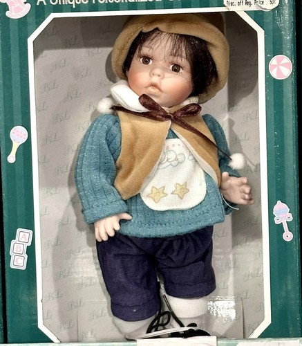 4 seltene Sammlerstücke Petite Porcelains von Barbara Lee Porzellan Puppen 4er Set - Bild 3 von 10