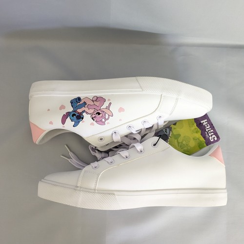 Disney Stitch & Angel Women's Sneakers Low Top Lace Up Shoes Size 11 NWT No Box - Picture 9 of 14