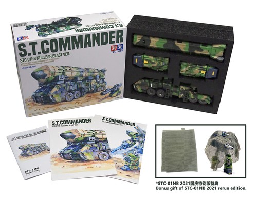 Für TFC Toys STC-01NB Tactical Commander OVP Nuclear Blast Ver. Deformierter Roboter - Bild 2 von 18