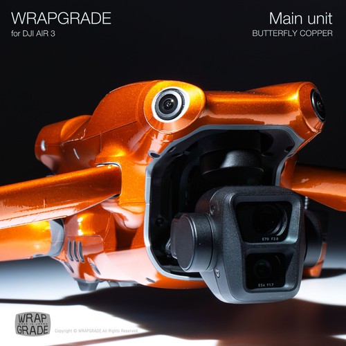 WRAPGRADE Skin Wrap for DJI Air 3 Drone Accessory / Full Wrap - Picture 37 of 135