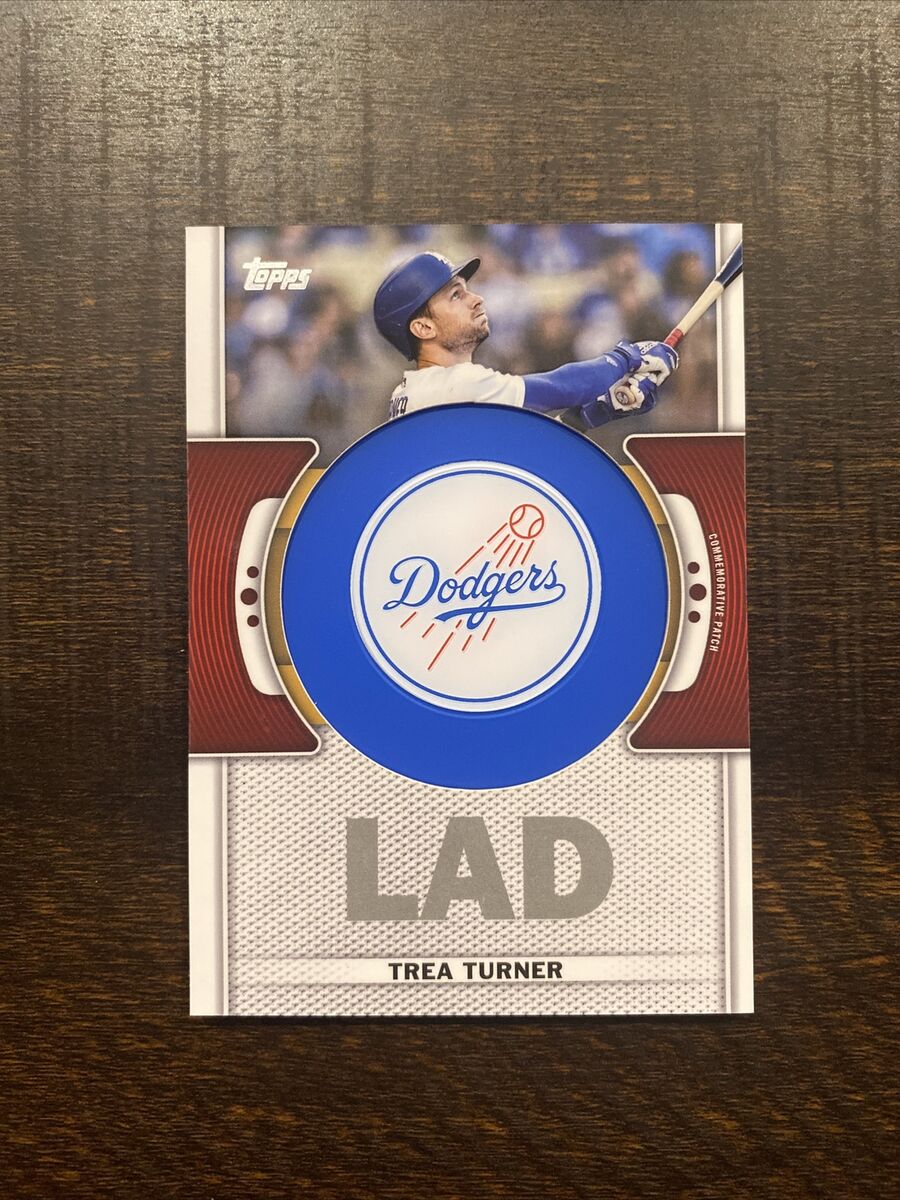 2023 Topps Series 1 Trea Turner #TLP-TT Team Logo Patch 2023 Topps Series 1 Trea Turner #TLP-TT Team Logo Patch