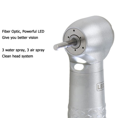 COXO Dental Fiber Optic LED High Speed Handpiece For KAVO NSK W/H Coupler 6 Hole - Picture 27 of 199