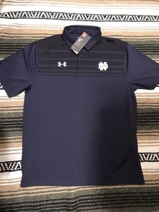 under armour navy polo