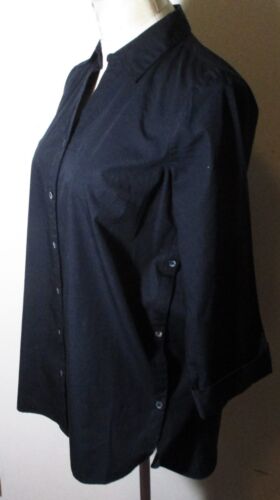 Women's J. JILL Back 3/4 Sleeve Button Shirt Size S NWT - 第 4/6 張圖片