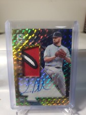 2020 PANINI SPECTRA GOLD PRIZM ROOKIE PATCH AUTO SP LOGAN ALLEN 1/10 *GUARDIANS