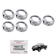 (6Pcs) 6400C917HA Fog Lamp Light Cover Silver Mitsubishi L200 Triton 2006-09 AU