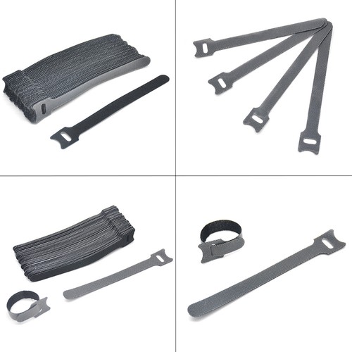 50 Pcs Reusable Strap Organizer Cable Cord Wire Wrap Tie Tidy Straps Adjustable - Picture 6 of 10