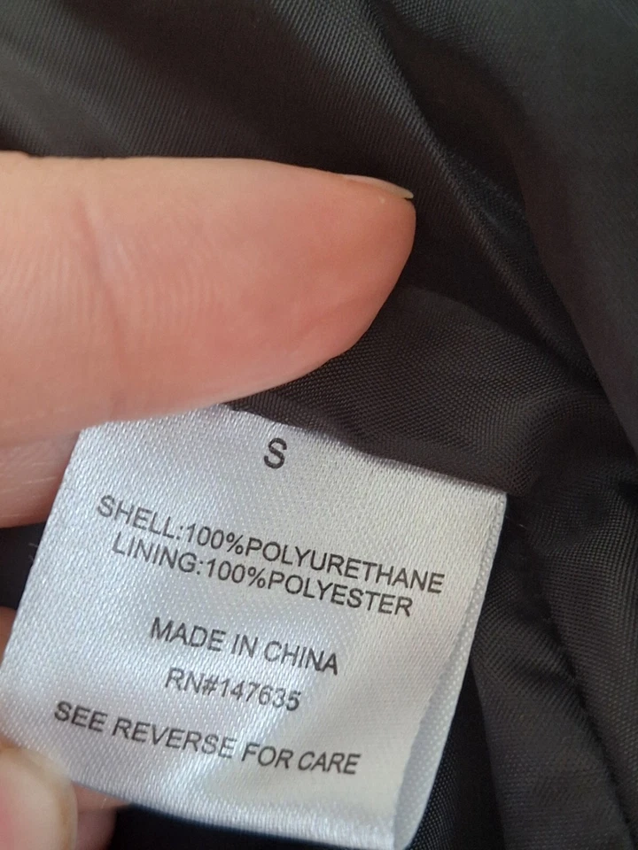 Romeo&Juliet Couture Black faux leather with pockets size S - Image 4 of 4