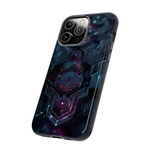 Neon Matrix Geometry - Phone Cover Case for iPhone | Galaxy | Pixel - Zdjęcie 61 z 255