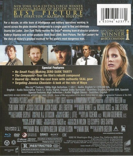 Zero Dark Thirty (Blu-ray) - Picture 2 of 2