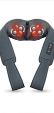 Snailax SL-632 Neck and Shoulder Shiatsu Massager with Heat - Black