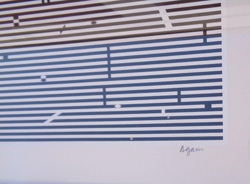Amazing Original Agam Serigraph Print – Metamorphosis #1 – NICELY FRAMED COLLECT - Picture 3 of 6