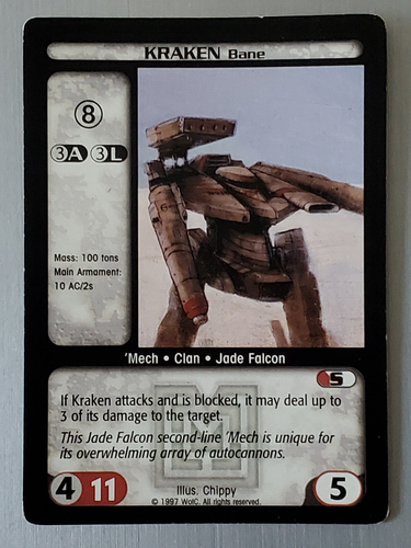 BattleTech:Mercenaries-CCG Trading Card Game Singles (1997) (Pick Your Card(s)) - Picture 62 of 131