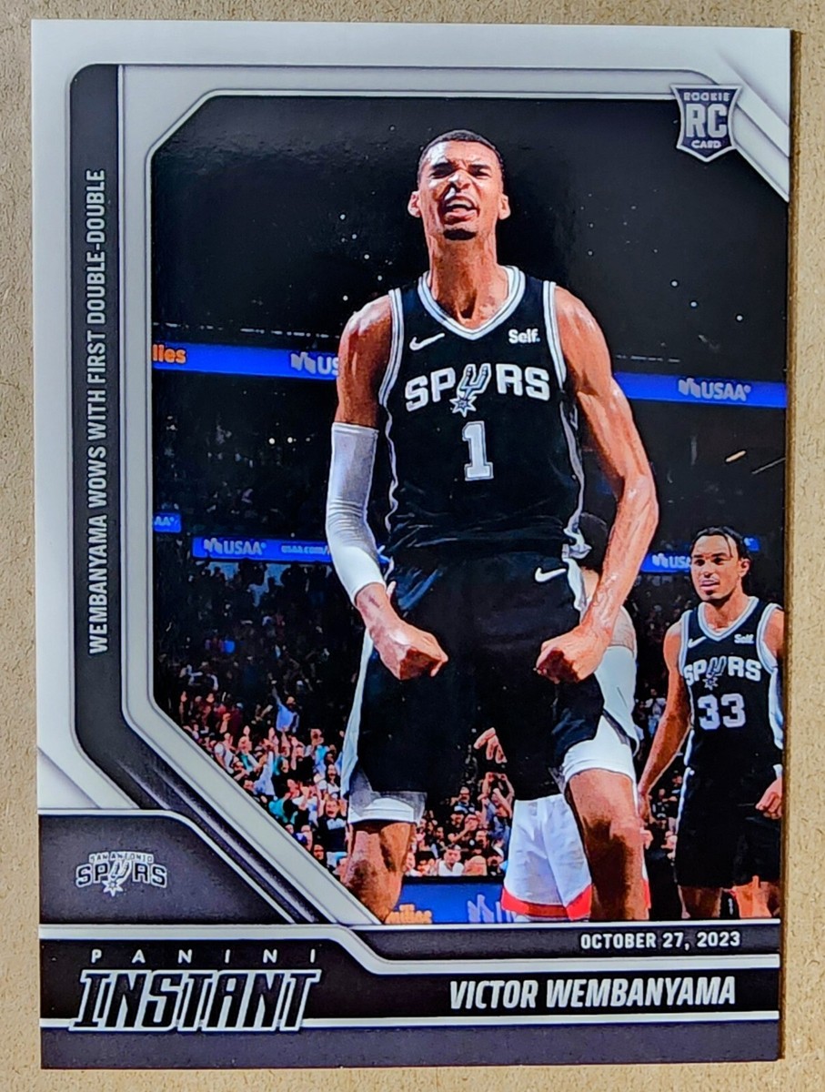 その他 23-24 PANINI WEMBANYAMA FIRST STEPS RC 2023-24 Panini Instant NBA #19 SPURS Victor Wembanyama RC