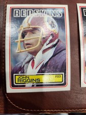 1983 Topps John Riggins football card #198