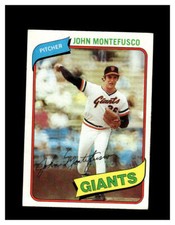 San Francisco Giants John Montefusco #195 Topps Baseball Near Mint or Better top