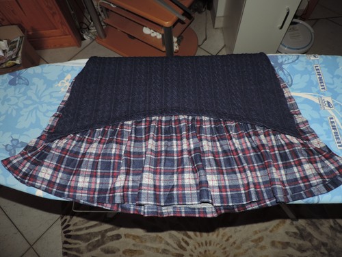 Boysen`s 2 in 1 Kleid blau/kariert Gr. 42 Neu - Bild 4 von 5