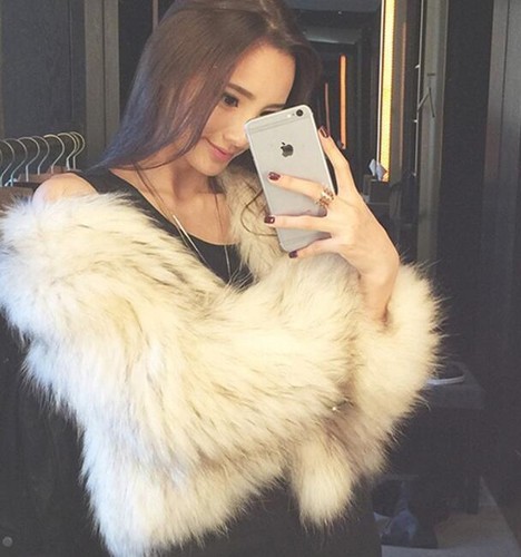 Fashion Kvinder Jakke Party Kort Faux Hot Hvid Loose Varm Fur Thicken Coats Otw1qt7