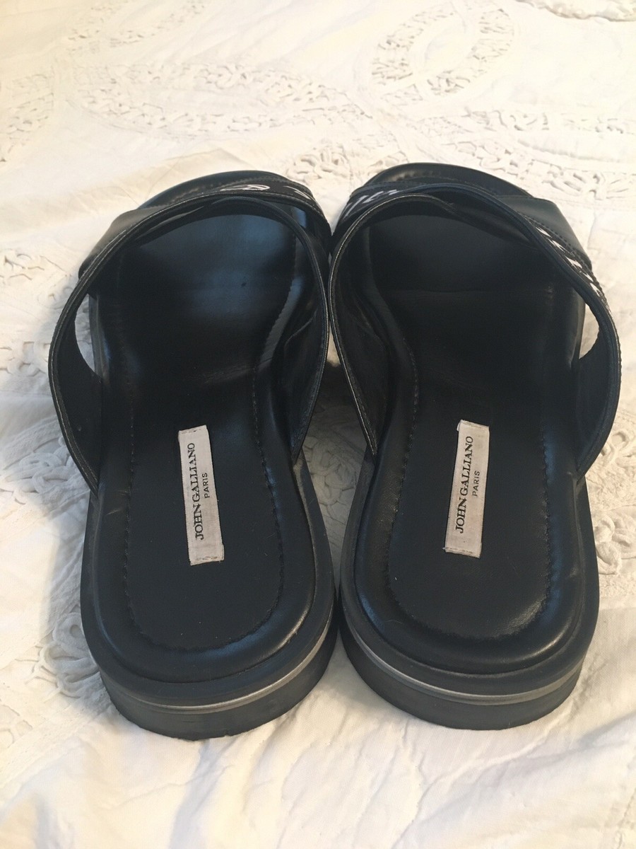 All-leather John Galliano men’s sandals size 11/44 John Galliano | Shoes | Allleather John Galliano Mens  main image 2
