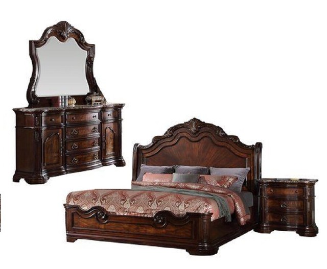 Astoria Grand Fletcher 4 Piece Bedroom Set Bed Dresser W Mirror Nightstand