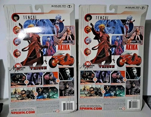 Japan 3D Animation Series 1 Action Figure Lot of 2 New 2000 McFarlane Amricons - Picture 12 of 24