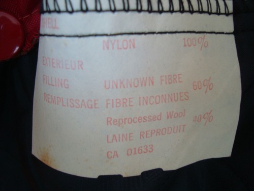 Vintage Mercury Sportswear L-XL Rot Windbreaker Rem. Liner Canada Yukon Klondike - Bild 4 von 11