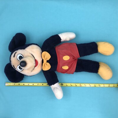 ミッキーマウスぬいぐるみ knickerbocker Vintage Knickerbocker Mickey Mouse Plush 22