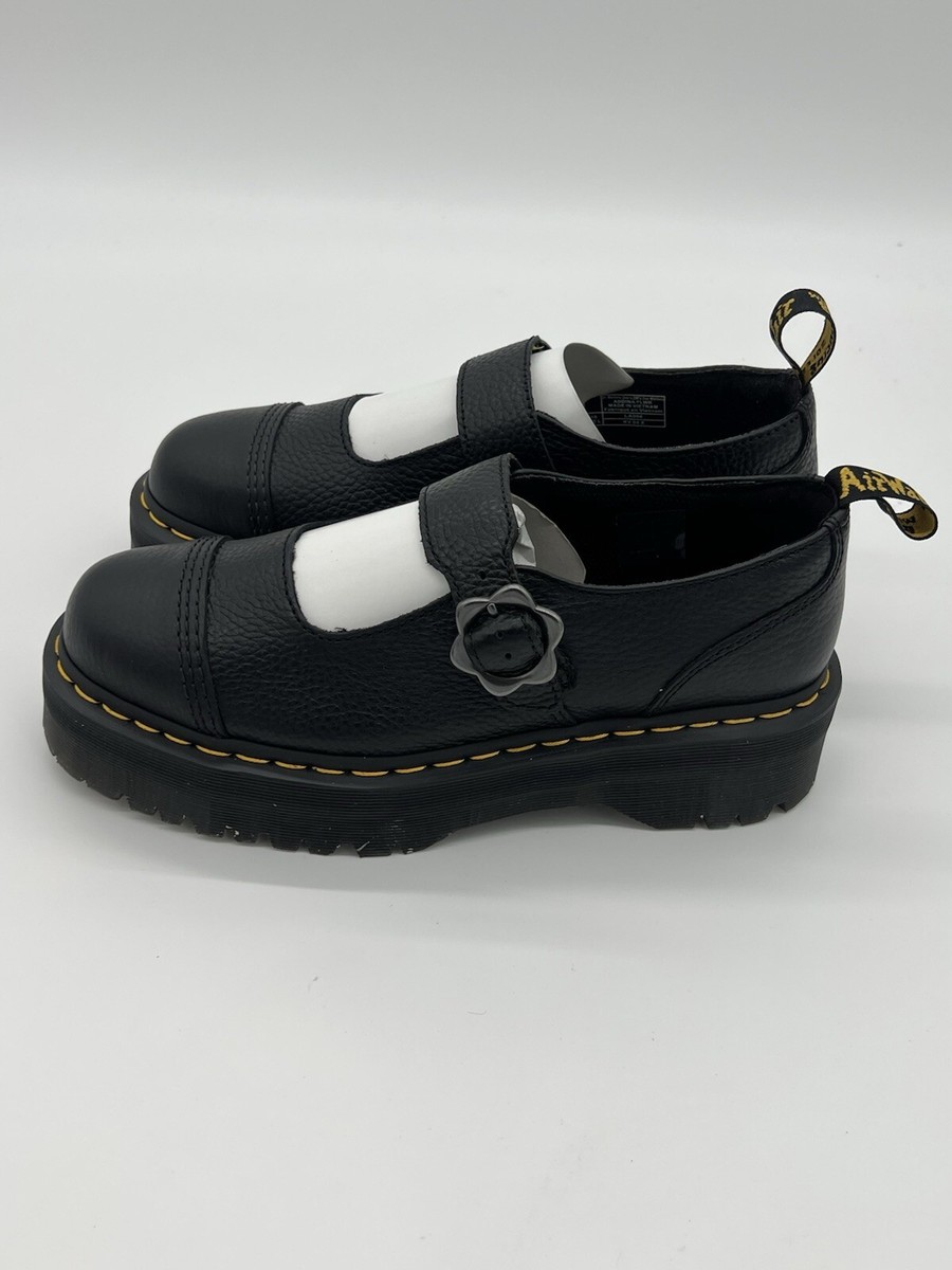 Dr. Martens Addina Flower Women Sz 10 Mary Jane Platform