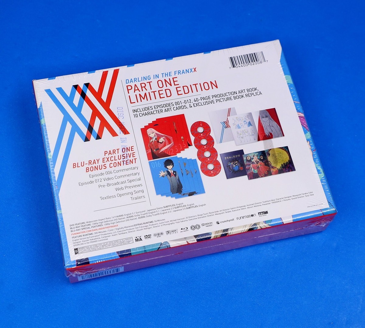 Darling in the Franxx Anime Limited Edition Blu-ray + DVD