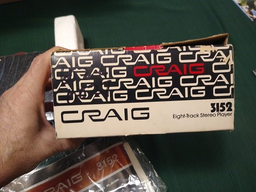 CRAIG 3152 8 Track Car / Truck Stereo Player MINT IN ORIGINAL BOX Brand new! - Picture 6 of 8