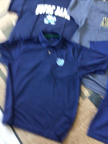 Notre Dame Lot of 4 Shirts 2 Lg 2 Med - Picture 3 of 5