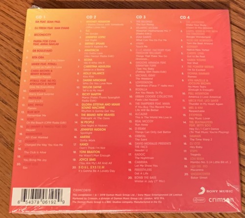 VARIOUS ARTISTS "DANCEFLOOR ANTHEMS 2" BRAND NEW 2018 UK 4CD ALBUM IMPORT - Picture 2 of 2