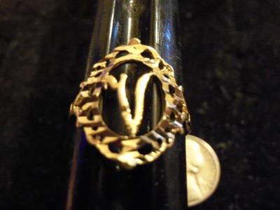 Bling Gold Plated Name Initial Letter V Fashion Hip Hop Ring Jewelry Gp Size 6 5 Ebay Bling Gold Plated Name Initial Letter V Fashion Hip Hop Ring Jewelry Gp Size 6 5 Ebay