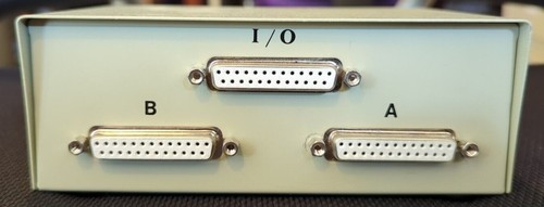 Belkin Rotary 2 Port Data Transfer Switch F1B024-E Serial/Parallel Printer - Picture 2 of 2