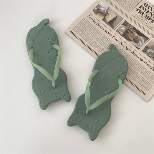 Herren und Damen Süße Cartoon Hausschuhe Sommer Zehentrenner Sandalen Flip Flops Schuhe - Bild 17 von 19