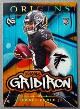 Michael Penix Jr. 2024 Panini Origins Football Original Gridiron Rookie RC #8