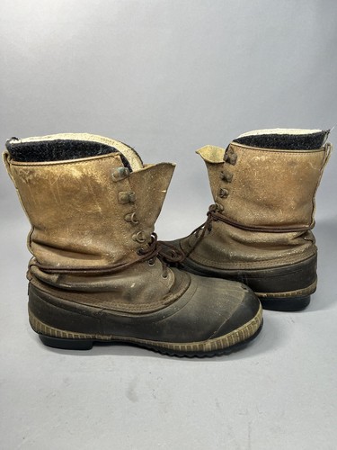 Vintage Sorel Canada Kaufman K Superior Men's 11 Winter Duck Pack Boots - Picture 2 of 17