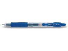 Penna a sfera a scatto Pilot G-2 0,7 mm blu 001521