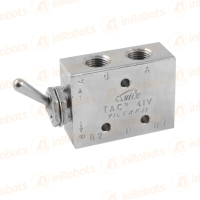 New 1PC TAC2-41V Air Pneumatic 2 Position 5Way Switch Valve