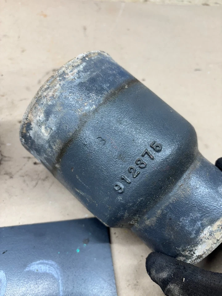 MARINE BOAT 5.7L 350 MERCRUISER OMC VOLVO PENTA EXHAUST ADAPTER SET PAIR 912375 - Image 3 of 4