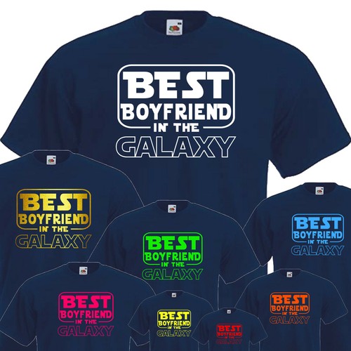 Bester Freund in der GALAXIE T-Shirt Geschenk Valentinstag Tshirt Geburtstagsgeschenk - Bild 3 von 15