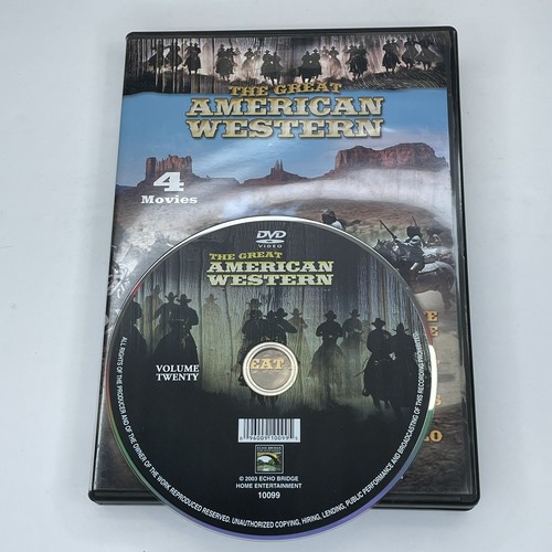 The Great American Western - Vol. 20 (DVD, 2003) White Comanche Kentucky Rifles+ - Picture 2 of 4
