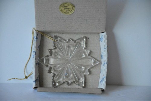 VTG PRINCESS HOUSE 24% Lead Crystal Czech Republic Christmas Ornaments D1 - Picture 4 of 7
