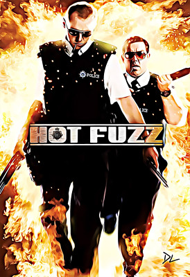 Hot Fuzz ''Comedy Classic'' Pop Art Print - 13 x 19 Poster