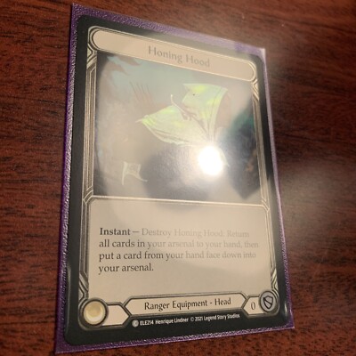 Honing Hood Cold Foil Tales Of Aria 1st Edition | eBay