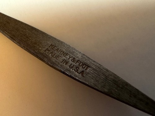 Vintage Kearney & Foot 7” Auger Bit File Made in USA - Picture 2 of 5