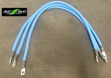 Club Car Precedent Golf Cart -Battery Cable Set 2 GAUGE  3 - 26"BLUE