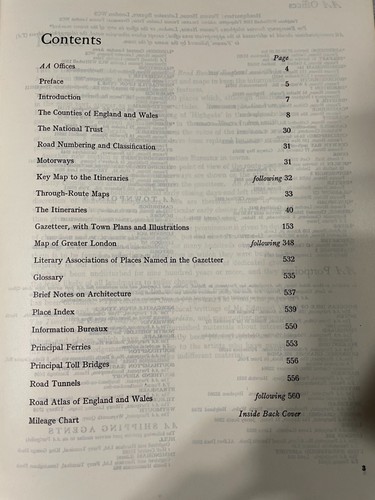 Illustriertes Straßenbuch von England und Wales, AA Service, 1966 - Bild 10 von 10