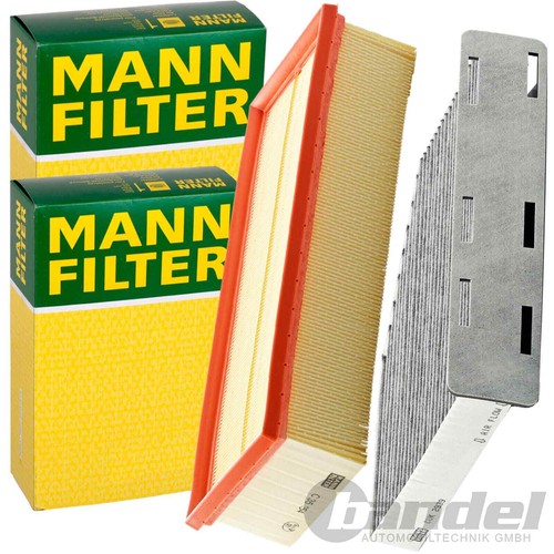 ZESTAW FILTRÓW MANN do AUDI A3 8P Q3 SEAT SKODA VW GOLF 6 PASSAT CADDY TOURAN SHARAN - Zdjęcie 1 z 6